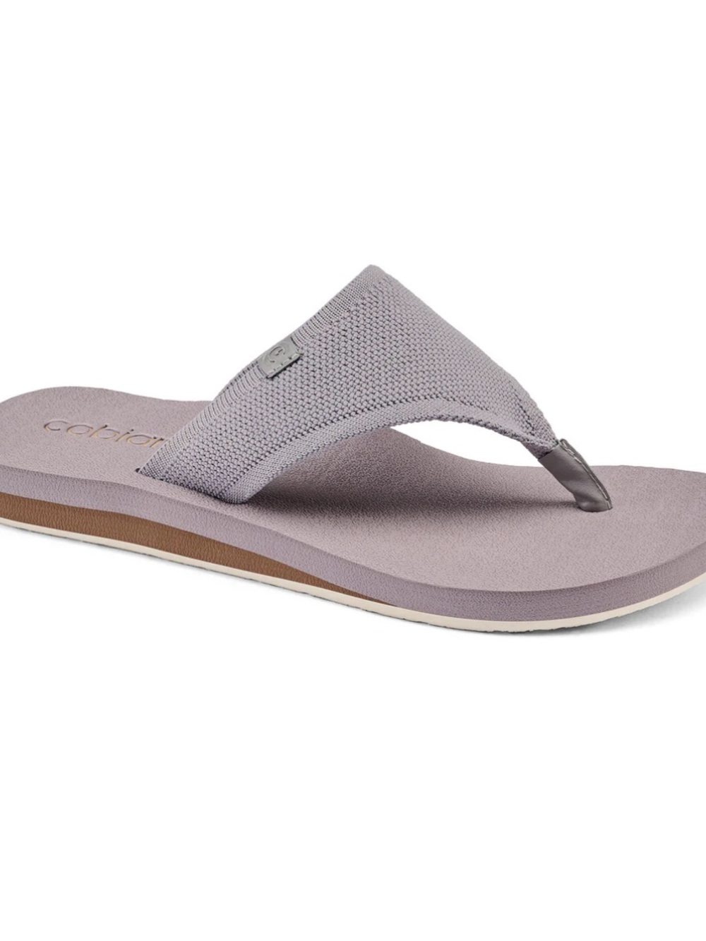 Cobian Bermuda Bounce Zinc Gray Platform Thong Sandals Flip Flops Comfy Size 8 - Picture 13 of 14